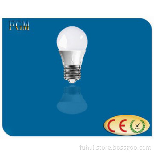 LED Bulb 7W with white/orange/blue/ color shell
